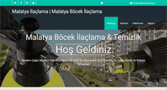 Desktop Screenshot of malatyailaclama.org