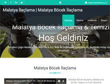 Tablet Screenshot of malatyailaclama.org